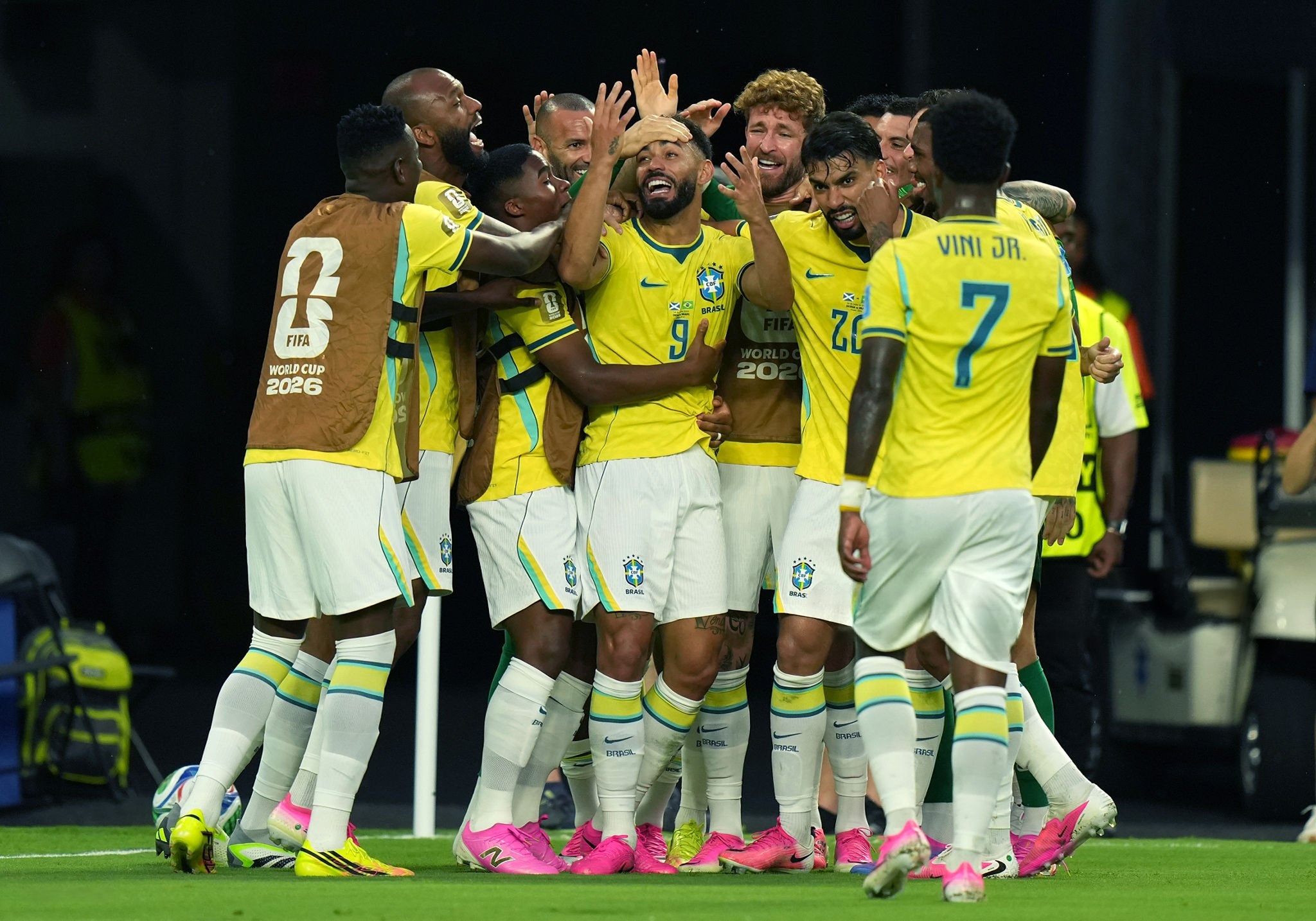 Vinicius and Cunha Steal the Show as Brazil Crush Scotland - Image 1